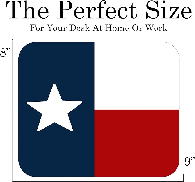 Texas State Flag Mouse Pad Mat Mousepad - Image 3