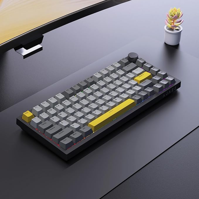 Ajazz AK820 75% Wired Gasket Mechanical Gaming Keyboard - Image 8
