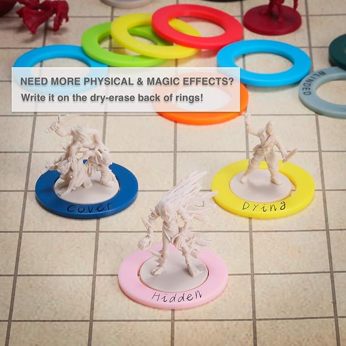 Upgraded ALIZERO DND Miniatures Condition Rings - Image 6