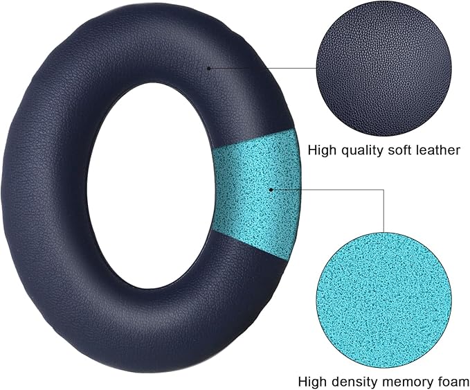 Replacement Ear Pads for Bose QuietComfort 35 35 II 15 25, Headphone Ear Covers - Image 5