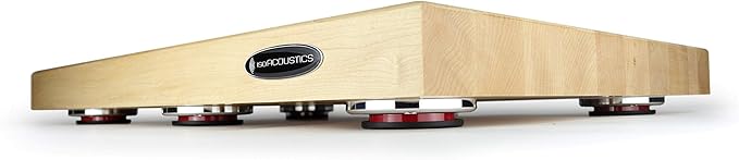 IsoAcoustics Delos Turntable Isolation Butcher Block Series: 2216M1 Maple - Image 5