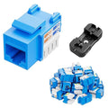 iwillink 10Gbps Cat6 Keystone Jack, RJ45 Keystone Jack 25-Pack and Keystone by IWILLINK