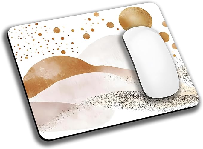 Aesthetic Mountains Boho Mouse Pads by EASTSMOOTH