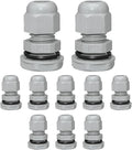 10 Pcs 1/4" NPT Nylon Cable Glands, IP68 Waterproof Adjustable Cord Grip Cable by Bonsicoky