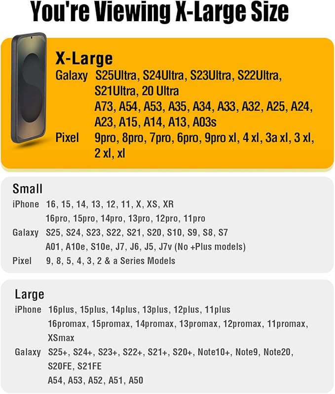 Holster for Samsung Galaxy Ultra S25 S24 S23 S22 S21 A73 A54 A53 A35 A34 A33 A32 - Image 5