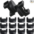 Yookeer 12 Pcs Magnetic Zip Tie Mount Base Black Magnetic Cable Clips Wire by Yookeer
