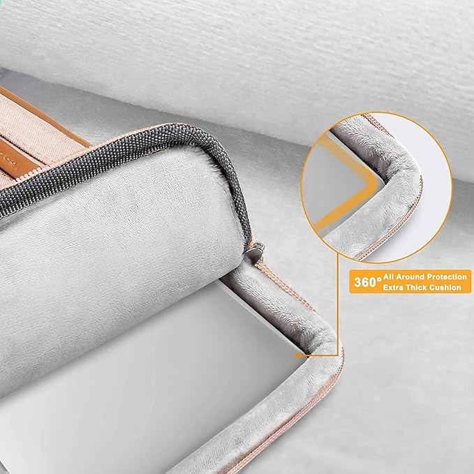 MOSISO 360 Protective Laptop Shoulder Bag, 15 inch Computer Bag Compatible - Image 2