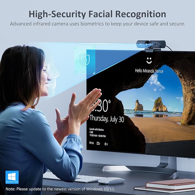 NexiGo HelloCam, 1080P Webcam - Image 2