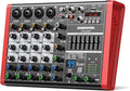 6 Channel Audio Interface DJ Mixer by RiworalAudio