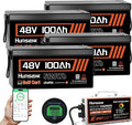 4PCS 48 Volt Lithium Battery for Golf Cart by HumsiENK