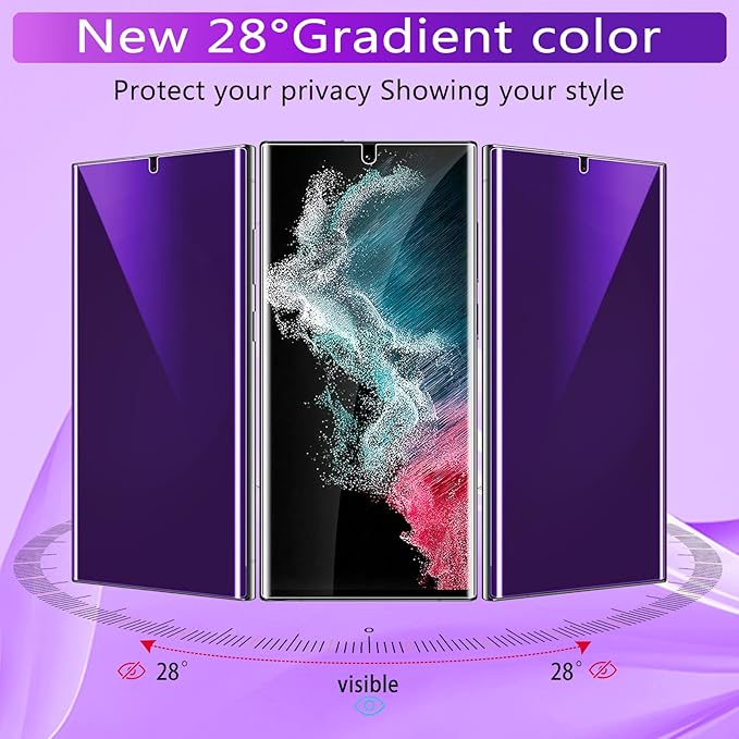 Lesakit Anti-Blue Light Privacy Screen Protector - Image 5