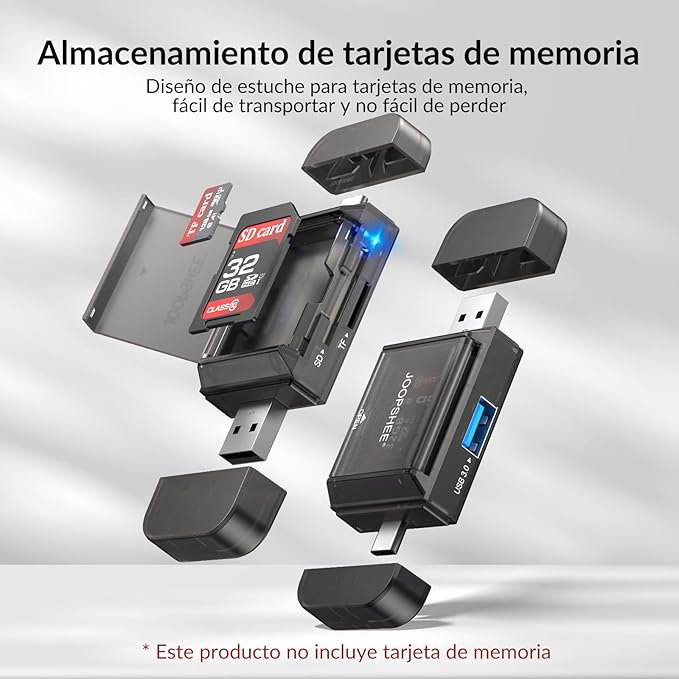 6-in-1 SD/TF Card Reader Adapter - Image 2