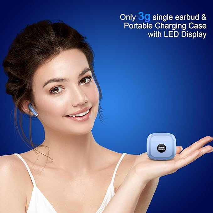 Jxrev Wireless Earbuds Bluetooth 5.4 Headphones Noise Cancelling, Earphones - Image 6