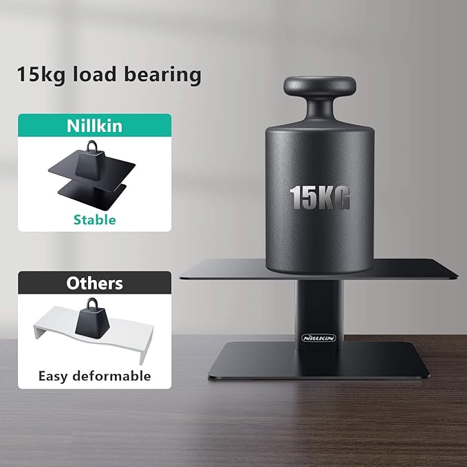 Nillkin Monitor Stand for Desk, Adjustable Height Computer Monitor Stand - Image 7