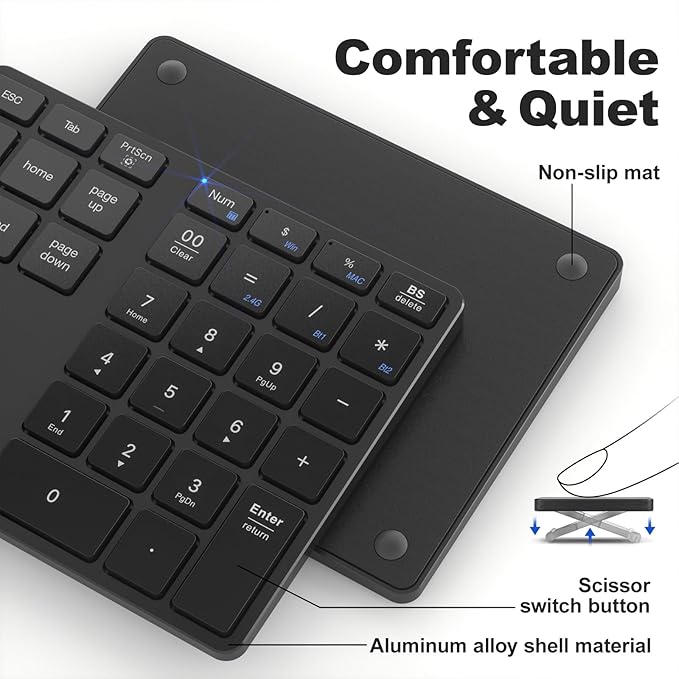 MOFII Bluetooth Number Pad for Laptop - Image 3