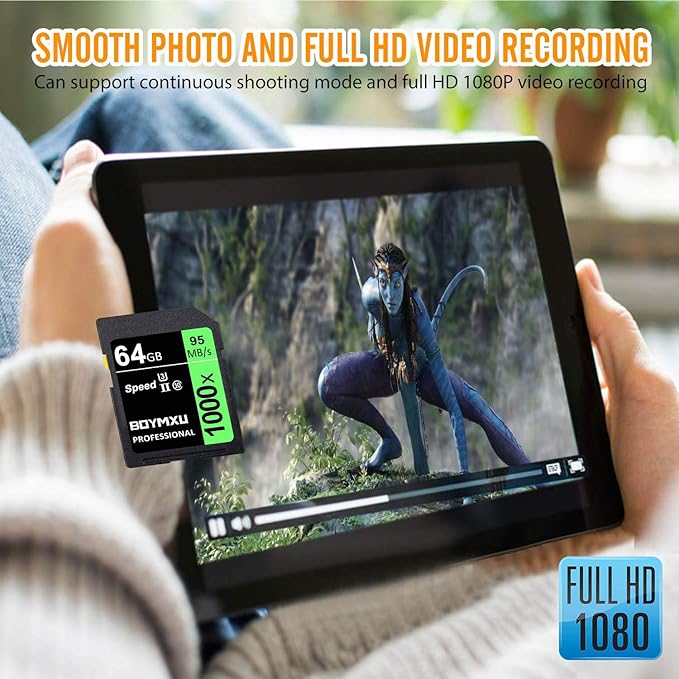 Professional 1000x UHS-I U3 64GB Memory Card - Image 4