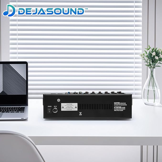 8-Channel Professional Audio Mixer, FX-8usb Mixing Console - Image 4