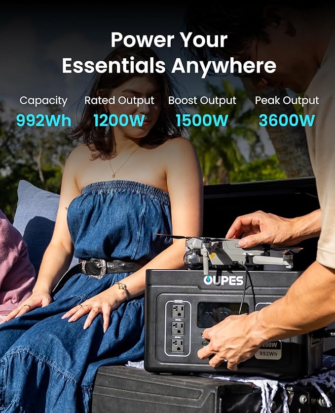 OUPES Exodus 1200 Solar Generator - Image 6