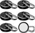 LOVIMAG Magnetic Hooks, 150LBS Strong Magnet Hooks Black Swivel Magnetic Hook by LOVIMAG