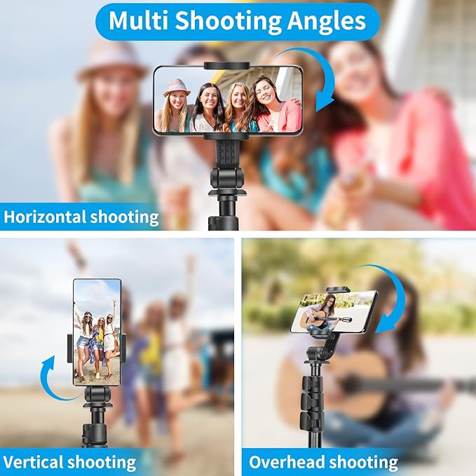 64" Phone Selfie Stick Tripod - Image 4