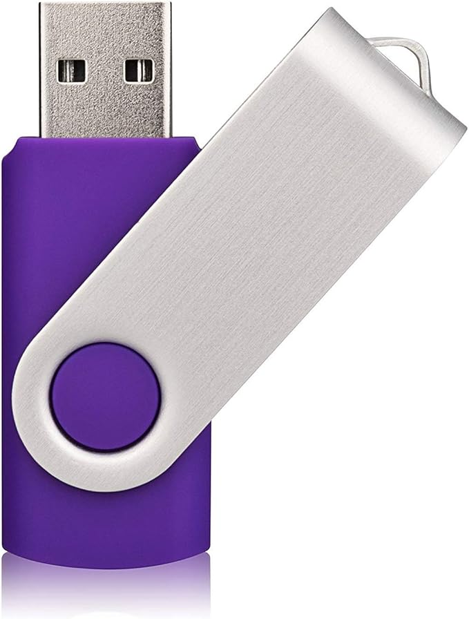 Aiibe 10 Pieces 2GB USB Flash Drive Colorful Memory Stick Thumbdrives - Image 7