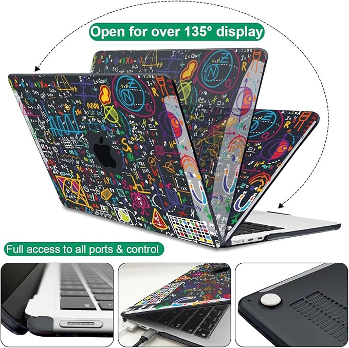Compatible with M4 MacBook Air 13.6 inch Case 2025 2024 2023 2022 A3240 A3113 - Image 5