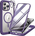 Miracase Magnetic for iPhone 15 Pro Max Case 6.7'' Full-Body Drop Proof Phone by Miracase