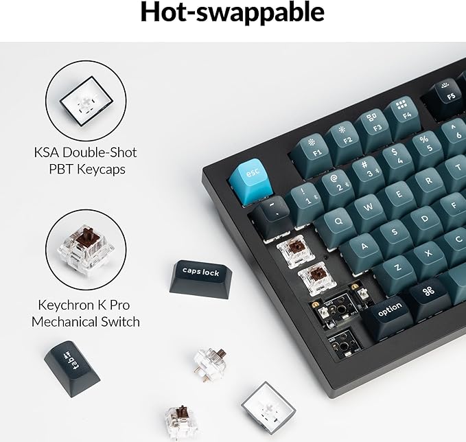 Keychron Q5 Pro Wireless QMK/VIA Mechanical Keyboard, 96% Layout Programmable - Image 4