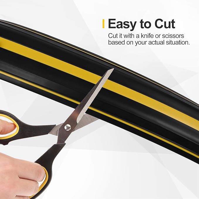 Floor Cord Cover 10Ft Heavy Duty PVC Floor Cable Protector Electric Cord Hider - Image 7