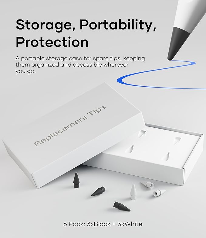 Replacement Pencil Tips for Apple Pencil Pro, Pen Tips for Apple Pencil 2nd - Image 2