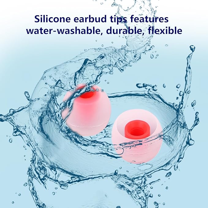 Earbud Replacement Tips Silicone Earbud Tips Earbud Covers Fit - Image 5