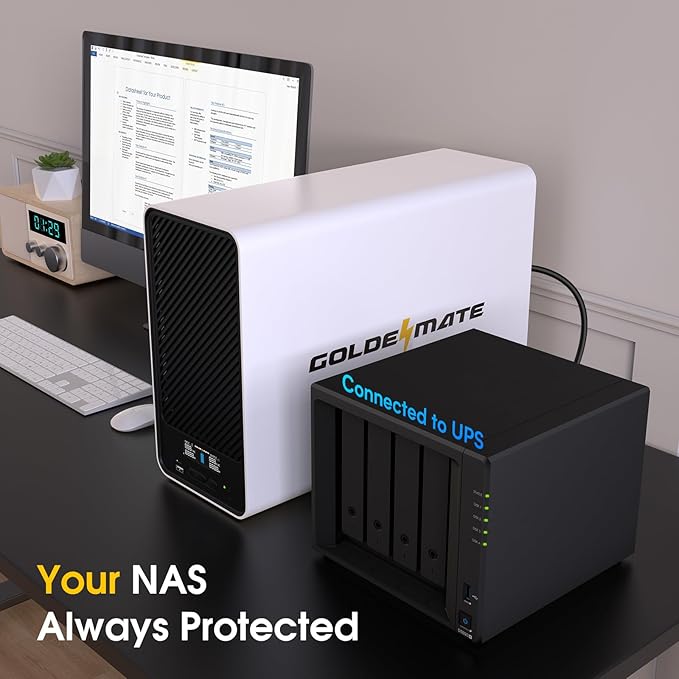 2000VA/1600W Pro Lithium UPS Battery Backup and Surge Protector, Backup Battery - Image 5