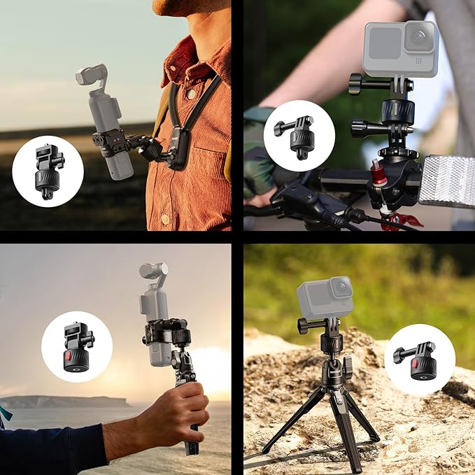NEEWER GP-24 Action Camera Mount Accessories Kit - Image 7