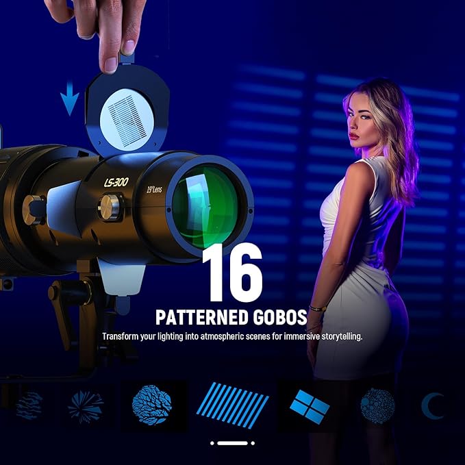 NEEWER LS-300 Spotlight Optical Snoot - Image 7