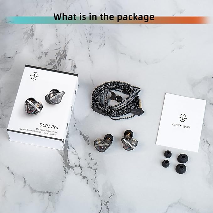 CCZ DC01 Pro in Ear Monitor Headphones, iems - Image 7