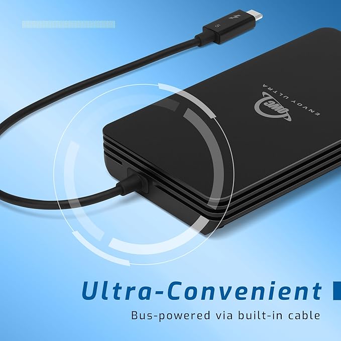 OWC 4TB Envoy Ultra Thunderbolt 5 Portable SSD Enclosure External Drive - Image 5