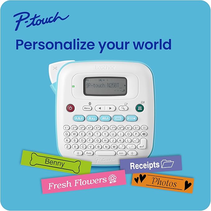 Brother P-Touch PT-N25BTV3 Personal Connected Label Maker, Design&Print2 app - Image 2