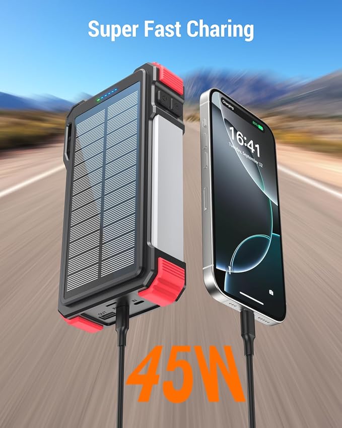 BLAVOR 45W Solar Charger Power Bank - Image 2