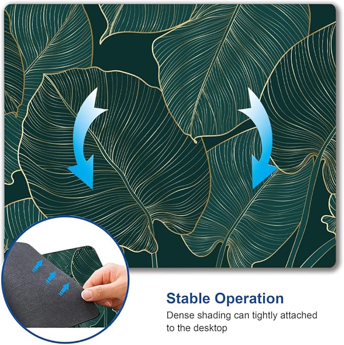 Mouse Pad, Waterproof Anti-Slip Rubber Mousepad Office Accessories Desk Decor - Image 6