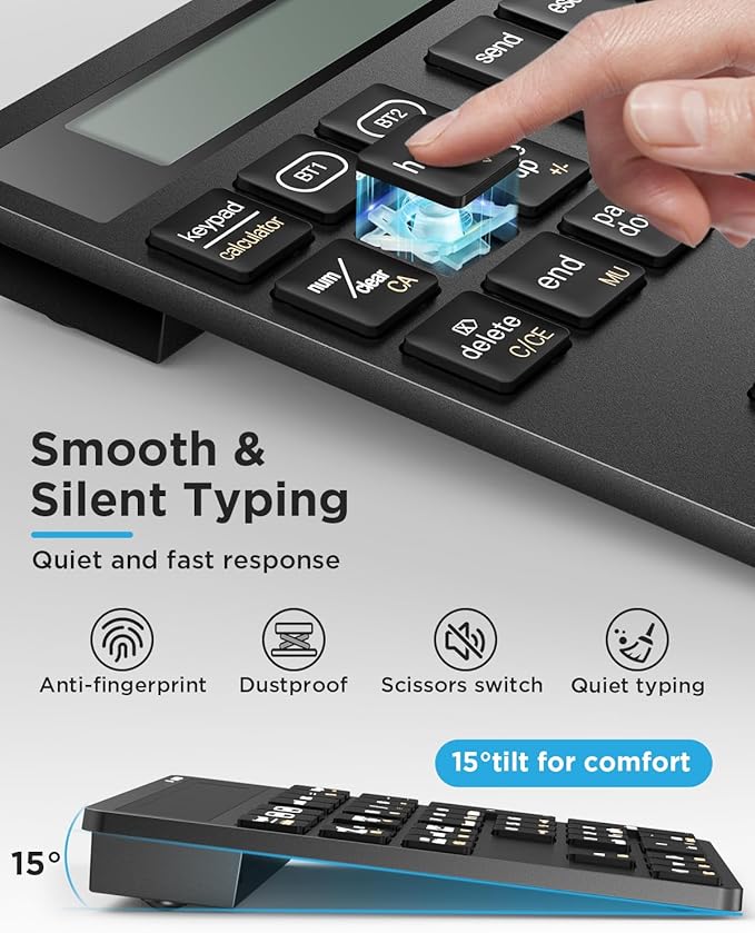 Rechargeable Wireless Number Pad - Image 6