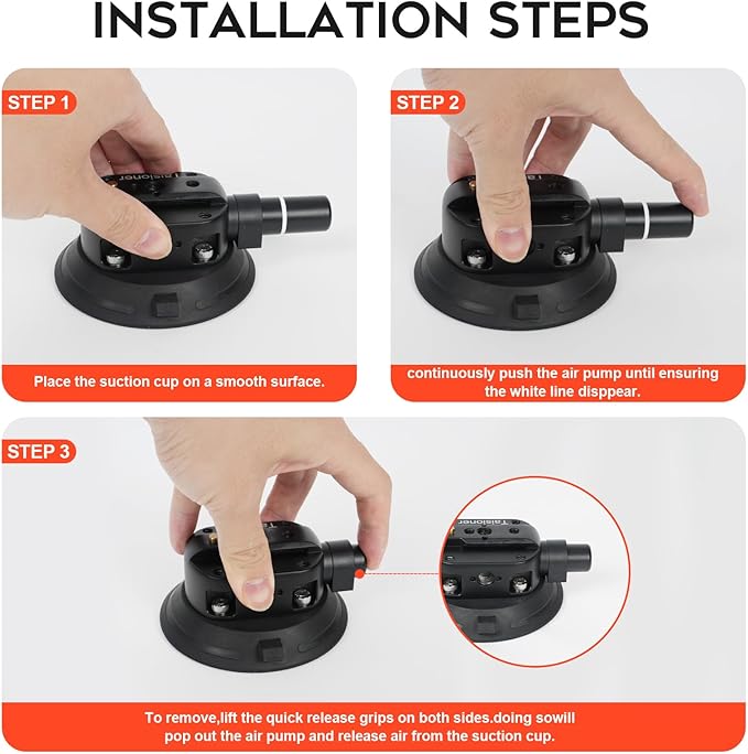 4.5"/14cm Camera Suction Cup Mount - Image 4