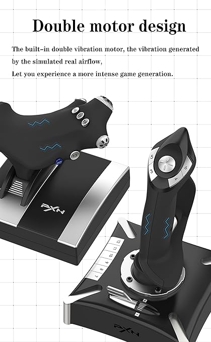 PXN-2119Pro Flight simulator controls Flight Stick - Image 9