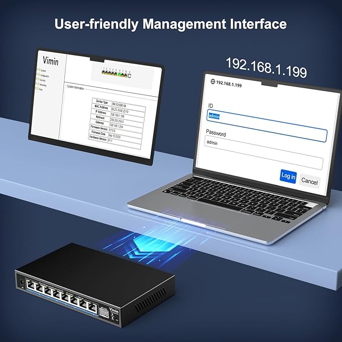 8 Port 2.5G Web Managed Ethernet Switch - Image 8