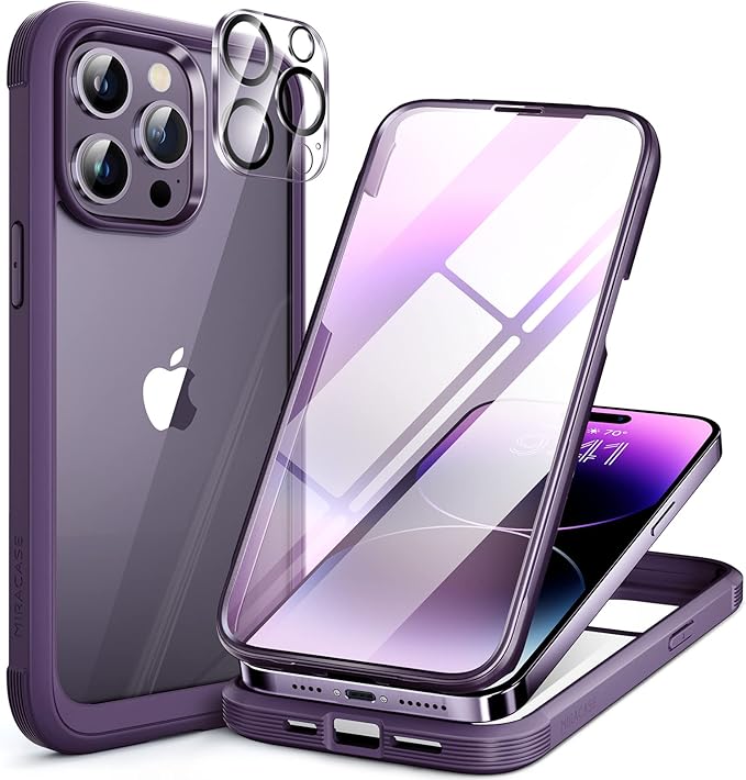 Miracase Glass Series Designed for iPhone 14 Pro Max Case 6.7 Inch, Upgrade by Miracase