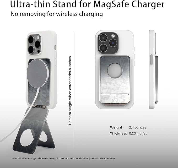 Phone Tripod Stand, Aluminum Alloy Mini Tripod Compatible - Image 2