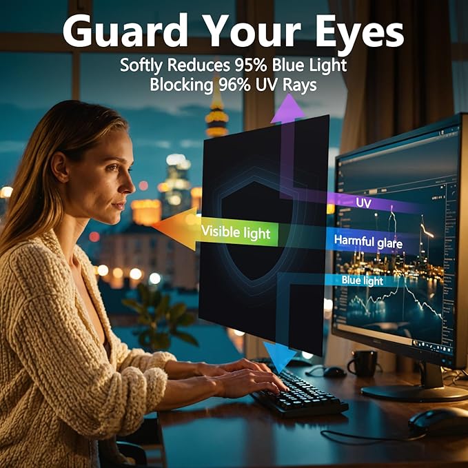 Magnetic Computer Privacy Screen Shield 23 Inch - Image 2