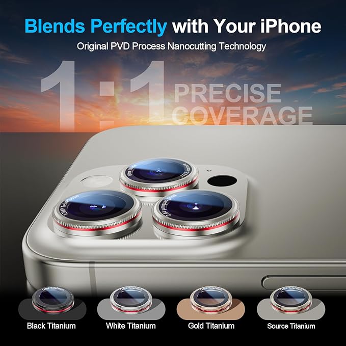 X-it 2 Pack Camera Lens Protector, Shatterproof Anti-Scratch Ultra HD Camera - Image 4