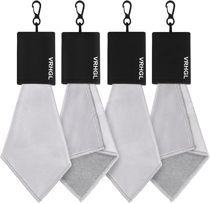 2 Sided Glasses Cleaning Kit, Portable Glasses Cleaner Cloth Keychain, Reusable by VRHGL