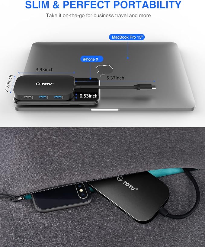 USB C Hub, 9-in-1 Type C Hub - Image 8