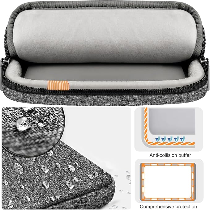 ZINZ Laptop Case 15 15.6 16 inches Sleeve Slim Briefcase Spill-Resistant Handbag - Image 3